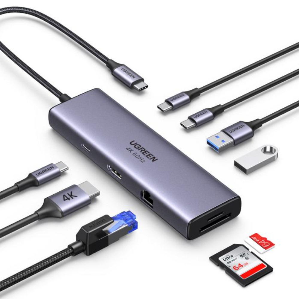 USB-C Docking Station 9 σε 1 UGREEN CM498 15375