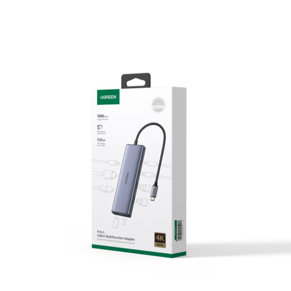 USB-C Docking Station 9 σε 1 UGREEN CM498 15375