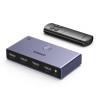 HDMI Switch 3 Θέσεων 8K/60Hz UGREEN CM624 15604, με USB τροφοδοσία