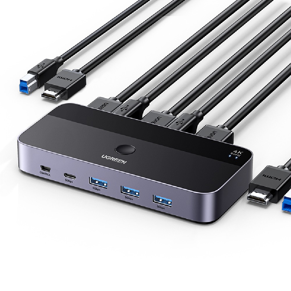 KVM Switch 2 θέσεων USB/HDMI UGREEN CM664 15707