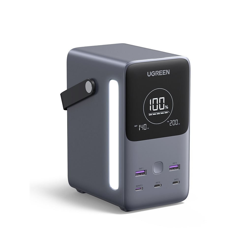 Power Bank 48000mAh PD 300W UGREEN PB770 25286, 5 Θέσεων Γκρι