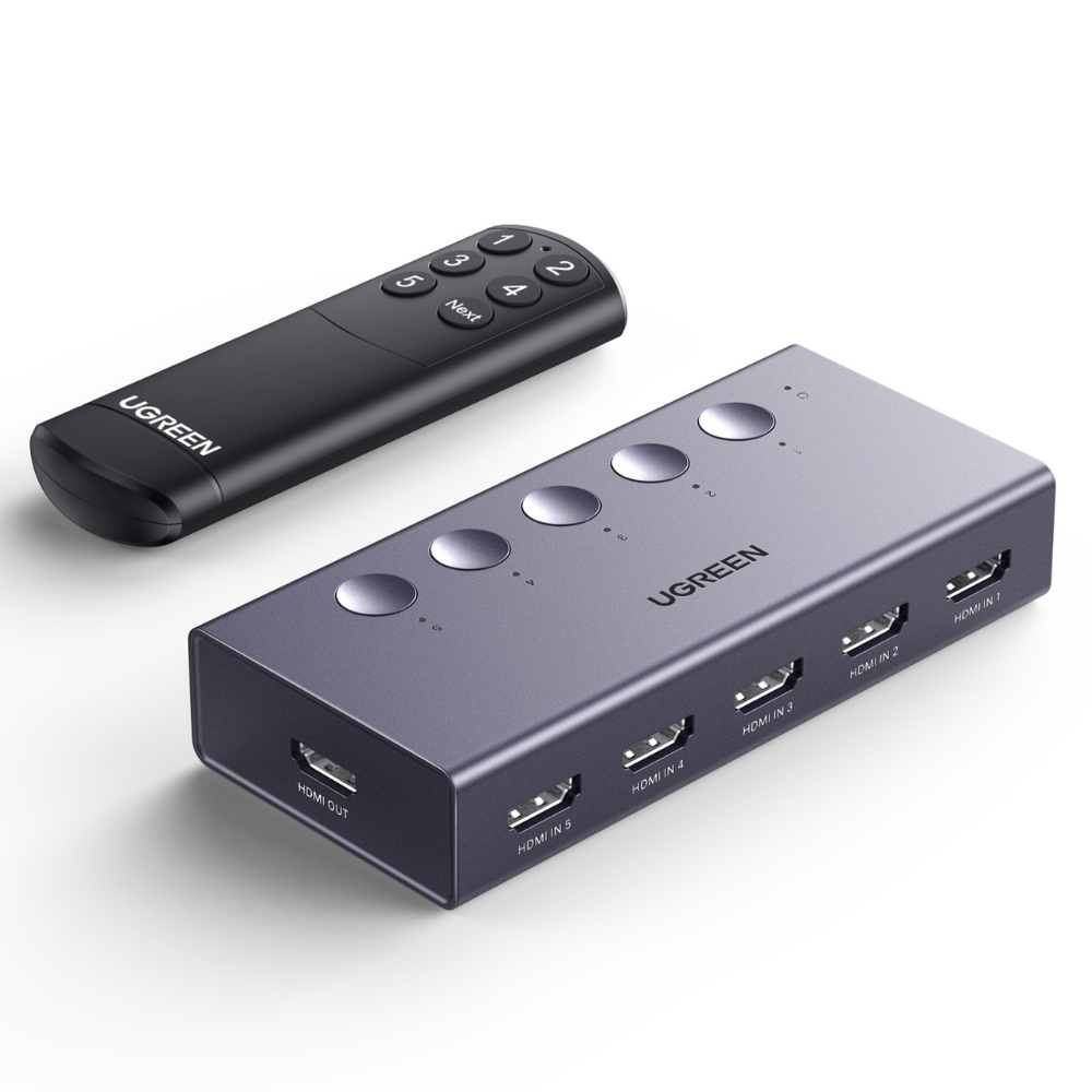 HDMI Switch 5 θέσεων 4K/60Hz UGREEN CM568 25857