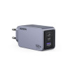 Φορτιστής Σπιτιού GaN PD 100W UGREEN X757 25874 3 Θέσεων, με καλώδιο USB-C 100W 1.5m Γκρί