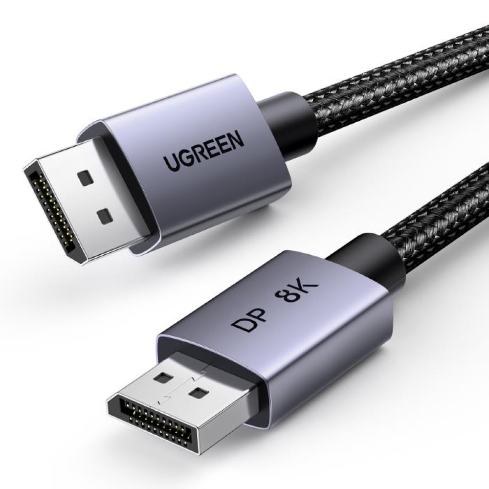 Καλώδιο DP 1.4 M/M 8K/60Hz UGREEN DP120 25905 2m Μαύρο