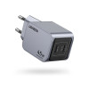Φορτιστής Σπιτιού GaN PD 45W UGREEN X707 35008 2 Θέσεων Γκρι