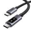 Καλώδιο Φόρτισης UGREEN L509 35501 USB-C σε USB-C PD 100W 1m Μαύρο
