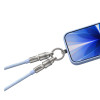 Καλώδιο Φόρτισης UGREEN L508 35511 USB-C σε USB-C PD 60W Lanyard 1.2m Μπλέ