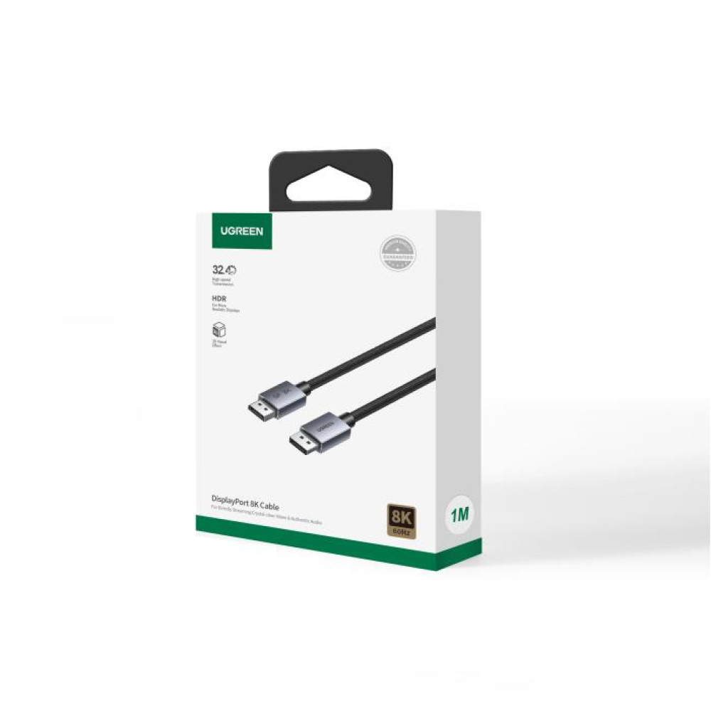 Καλώδιο DP 1.4 M/M 8K/60Hz UGREEN DP120 45039 5m Μαύρο