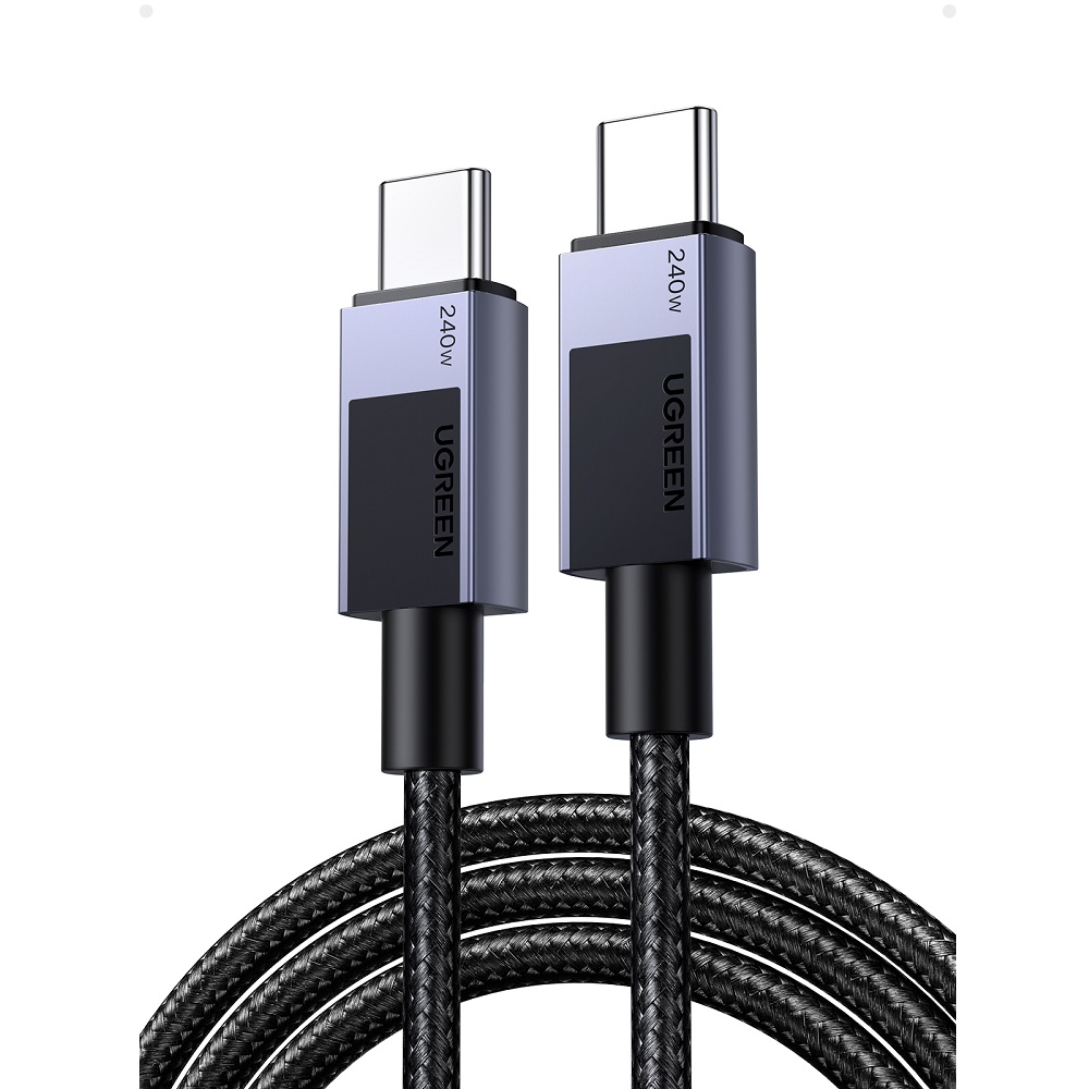 Καλώδιο Φόρτισης UGREEN L513 45067 USB-C σε USB-C PD 240W 1m Γκρί