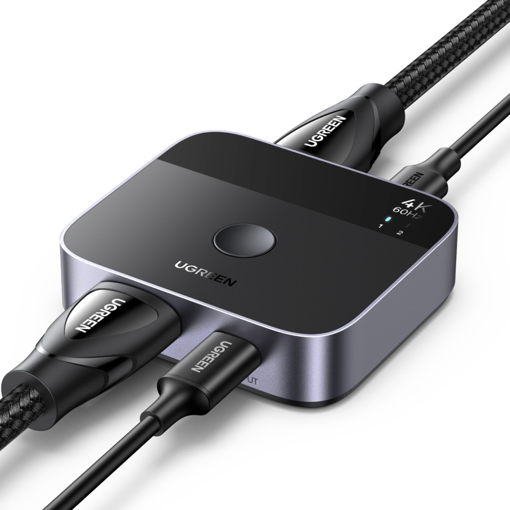 HDMI/USB-C Switch 2 θέσεων 4K/60Hz UGREEN AW503 55452