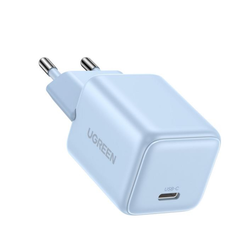 Φορτιστής Σπιτιού GaN PD 20W UGREEN X512 55555 1 Θέσης Μπλέ
