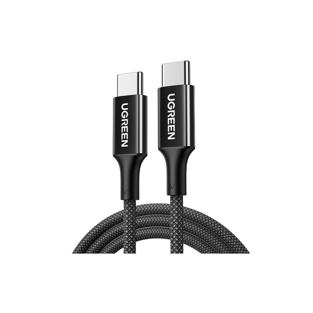 Καλώδιο Φόρτισης UGREEN L502 65249 USB-C σε USB-C PD 100W 1m Μαύρο