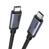 Καλώδιο Φόρτισης UGREEN L706 65383 USB-C σε USB-C PD 240W 1m Μαύρο