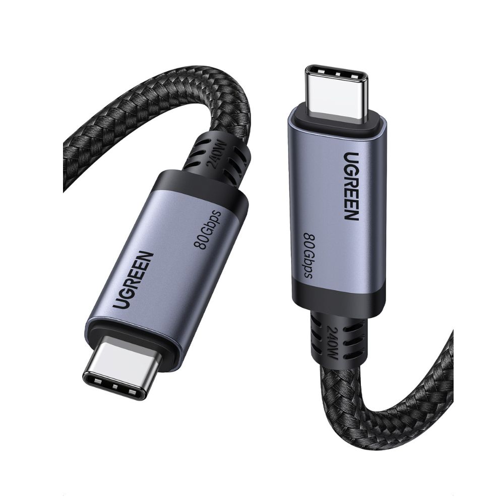 Καλώδιο Φόρτισης UGREEN L706 65383 USB-C σε USB-C PD 240W 1m Μαύρο