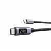 Καλώδιο Φόρτισης UGREEN L530 65866 USB-C σε USB-C PD 240W 1m Μαύρο