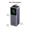 Power Bank 20000mAh PD 165W UGREEN PB726 55987B 2 Θέσεων, με καλώδιo USB-C 240W Γκρι