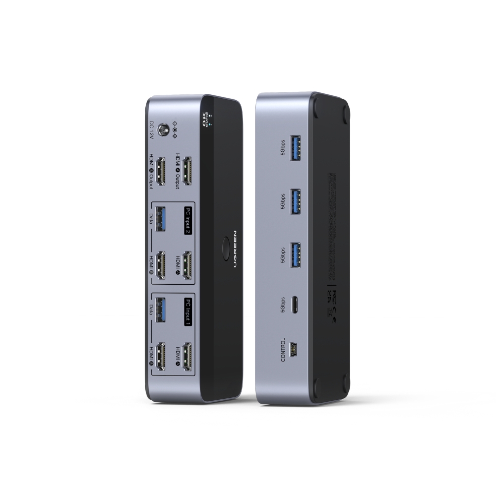 KVM Switch 2 θέσεων USB/HDMI UGREEN AK703 85100