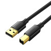 Καλώδιο USB 2.0 σε USB-B M/M UGREEN US135 10351 3m Μαύρο