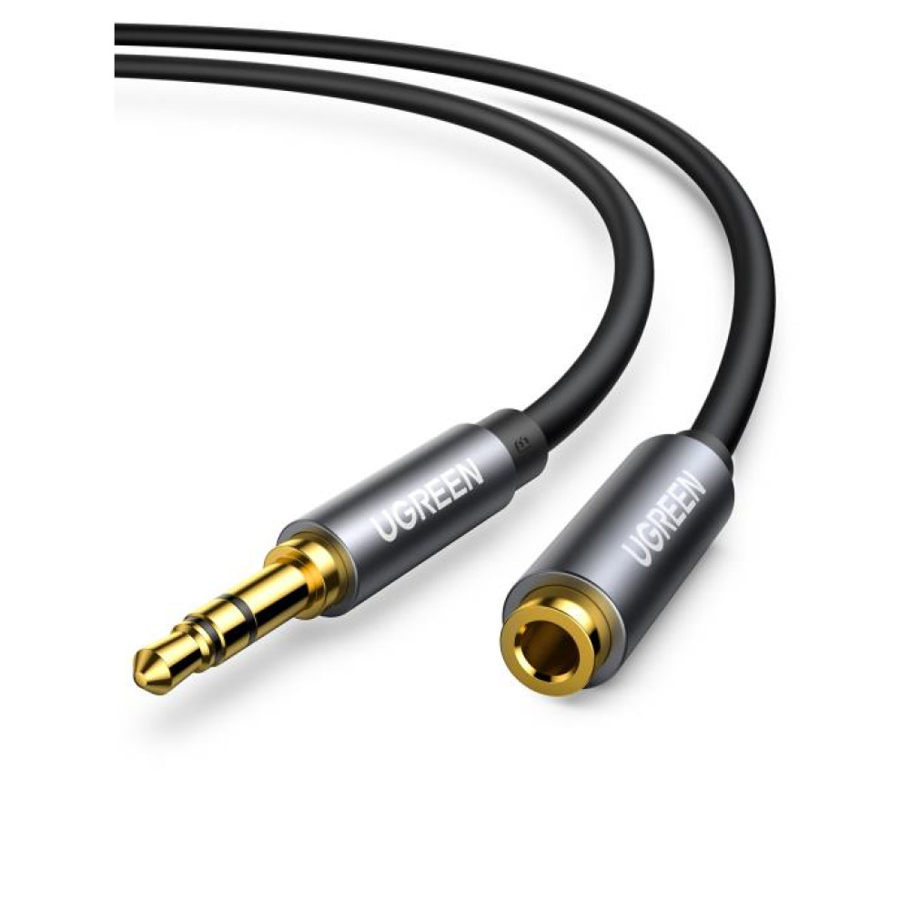 Καλώδιο Ήχου 3.5mm M/F UGREEN AV118 10595 3m Μαύρο