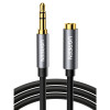 Καλώδιο Ήχου 3.5mm M/F UGREEN AV118 10595 3m Μαύρο