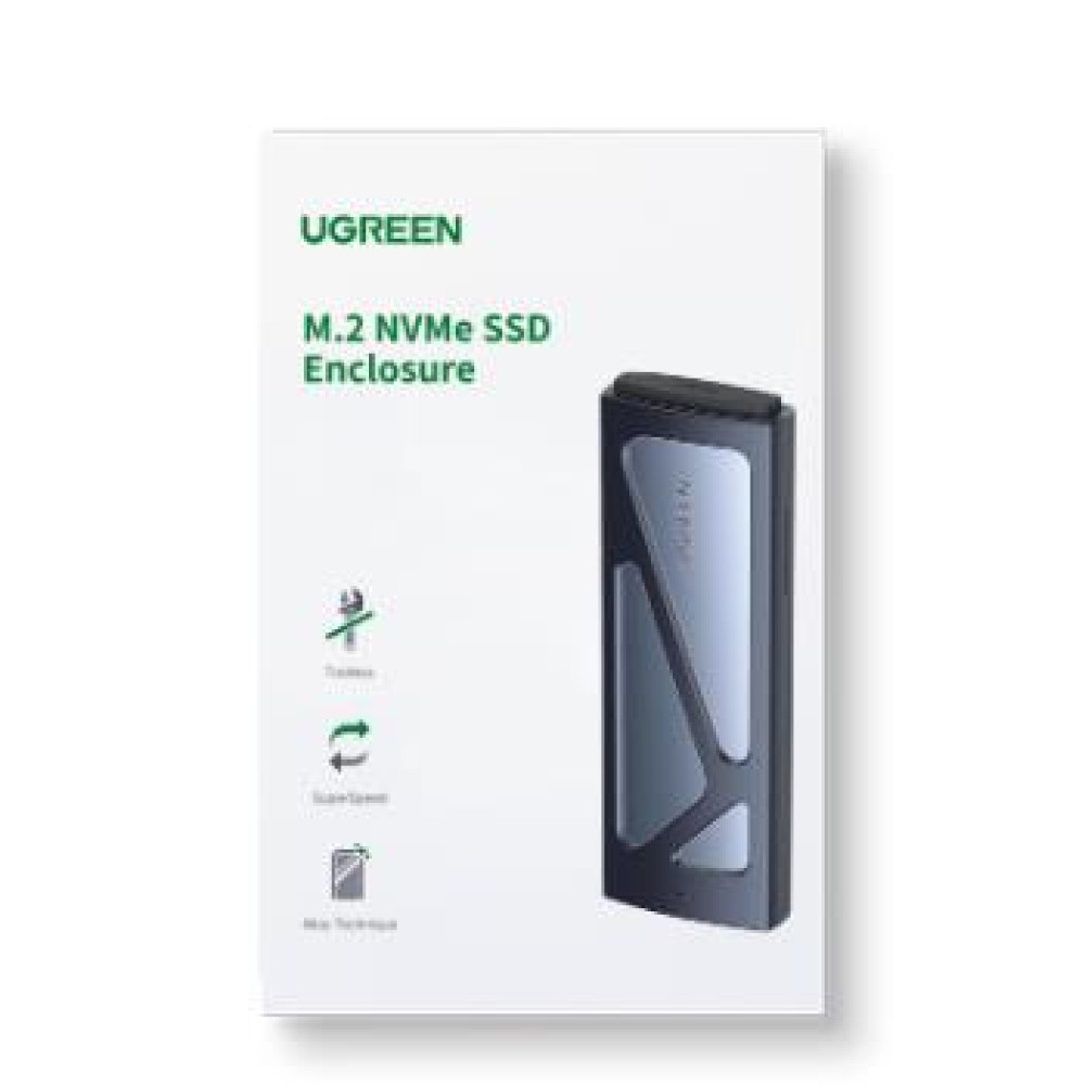 Θήκη M2 NVMe/SSD UGREEN CM400 10902 bay