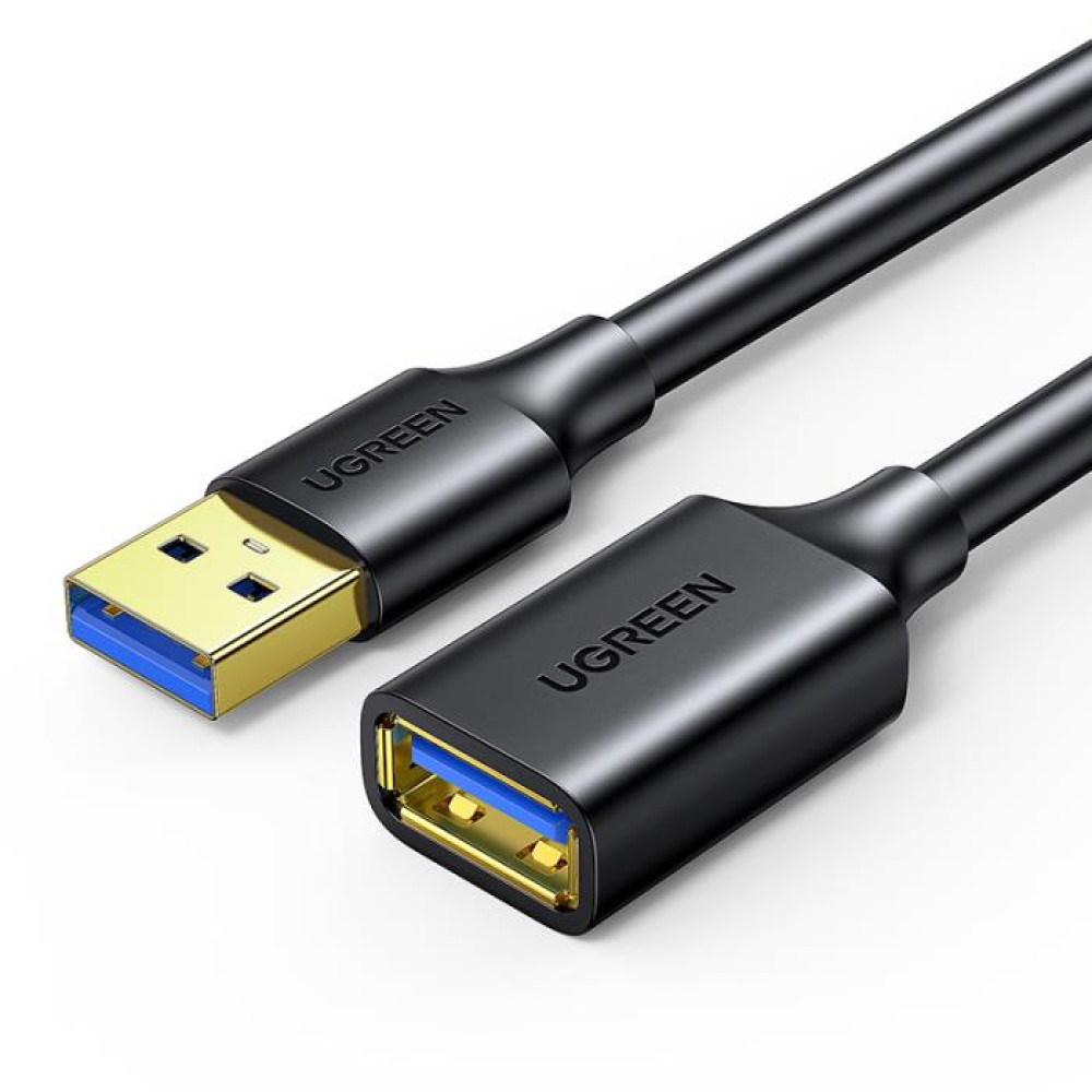Καλώδιο USB 3.0 Μ/F UGREEN US129 30127 3m Μαύρο