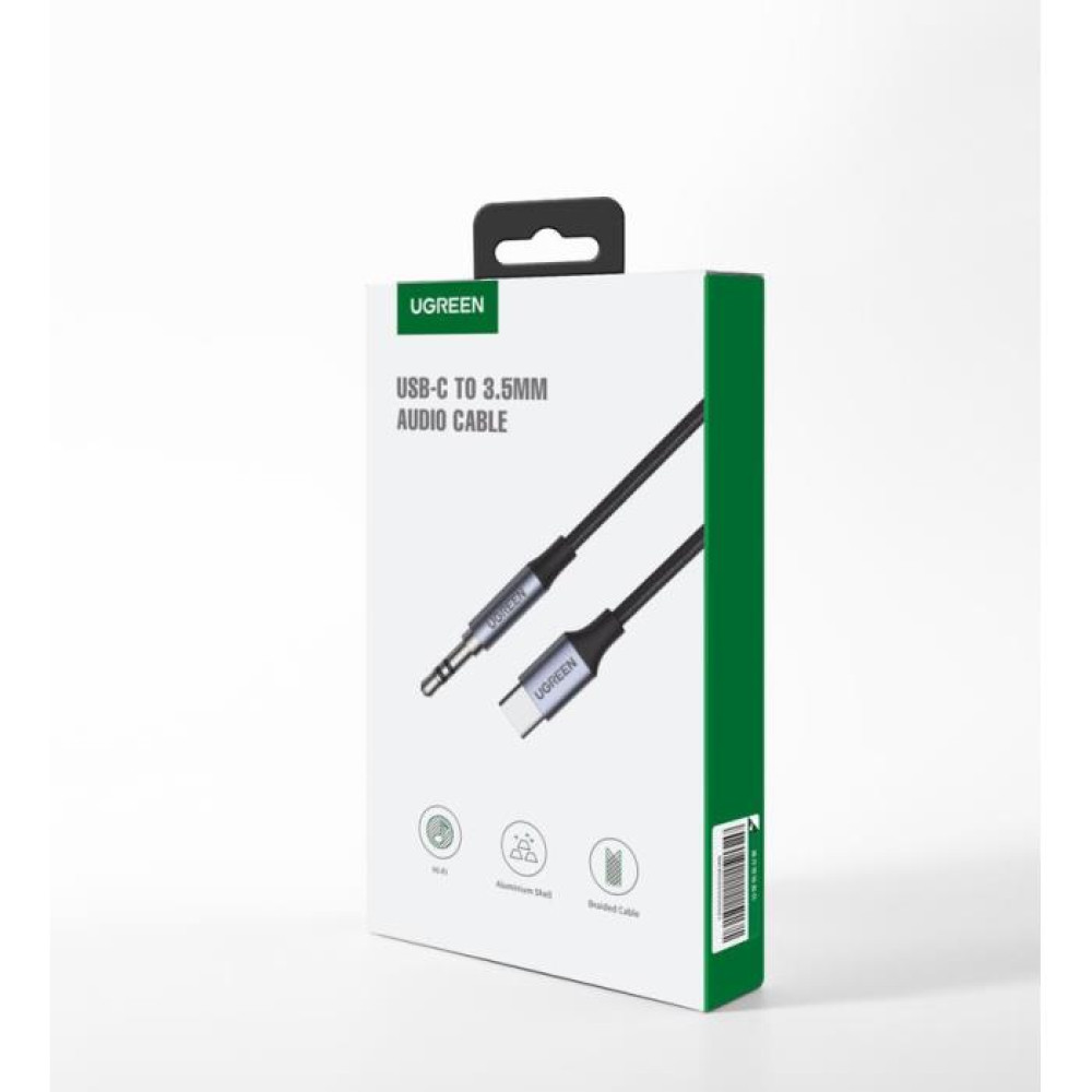 Αντάπτορας Ήχου USB-C σε 3.5mm M/M UGREEN AV143 30633