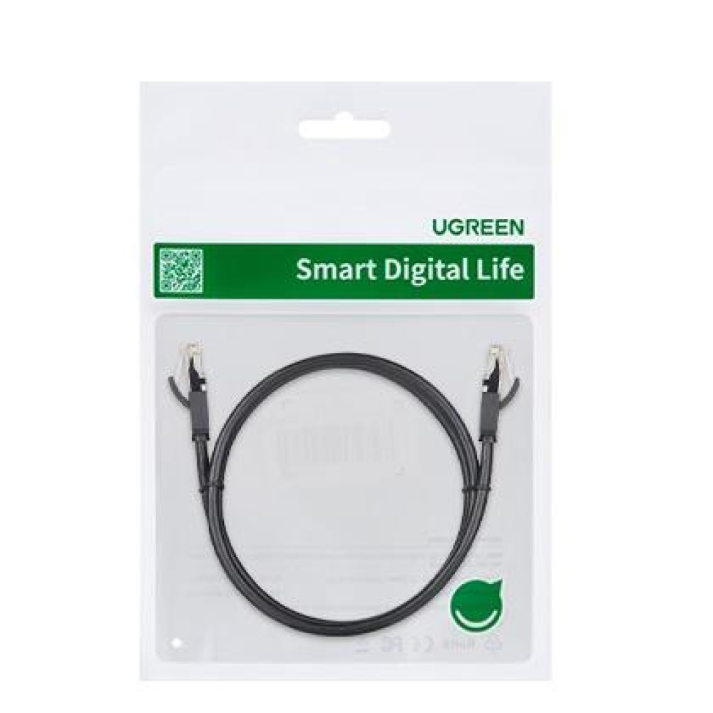 Καλώδιο Δικτύου UTP CAT6 UGREEN NW101 50196 10m Pure Cooper Μαύρο