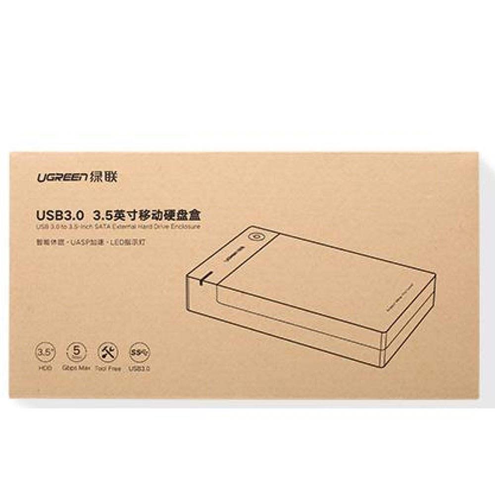 Θήκη HDD/SDD 2,5''/3,5'' UGREEN US222 50422 USB 3.0