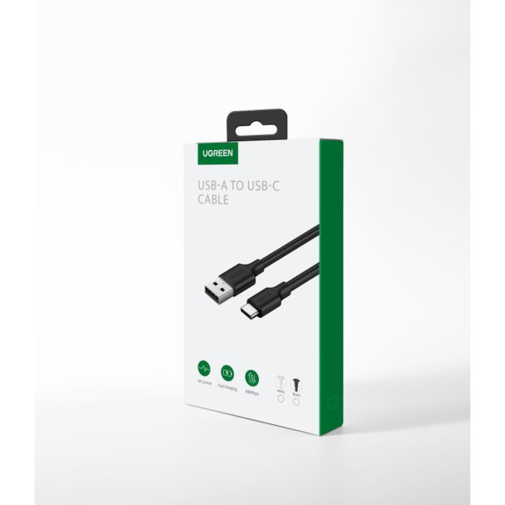 Καλώδιο Φόρτισης UGREEN US287 60123 USB σε USB-C 2m Λευκό