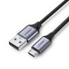 Καλώδιο Φόρτισης UGREEN US290 60148 USB σε Micro USB 2m Γκρι