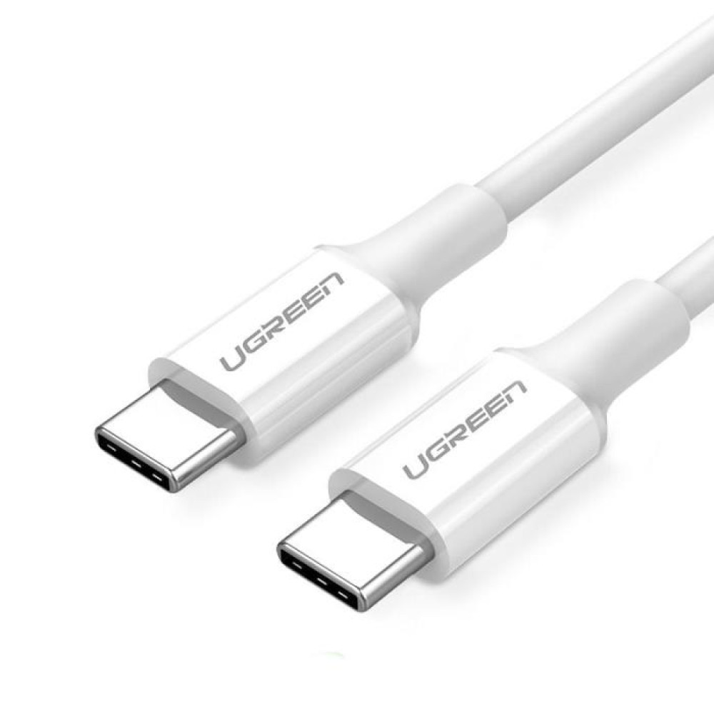 Καλώδιο Φόρτισης UGREEN US264 60520 USB-C σε USB-C PD 60W 2m Λευκό