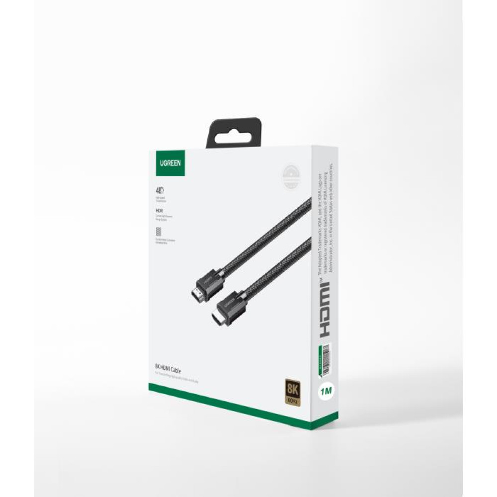 Καλώδιο HDMI M/M 8K/60Hz UGREEN HD135 70321 2m Braided Μαύρο