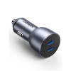 Φορτιστής Αυτοκινήτου PD 40W UGREEN CD213 70594 2 Θέσεων Γκρί