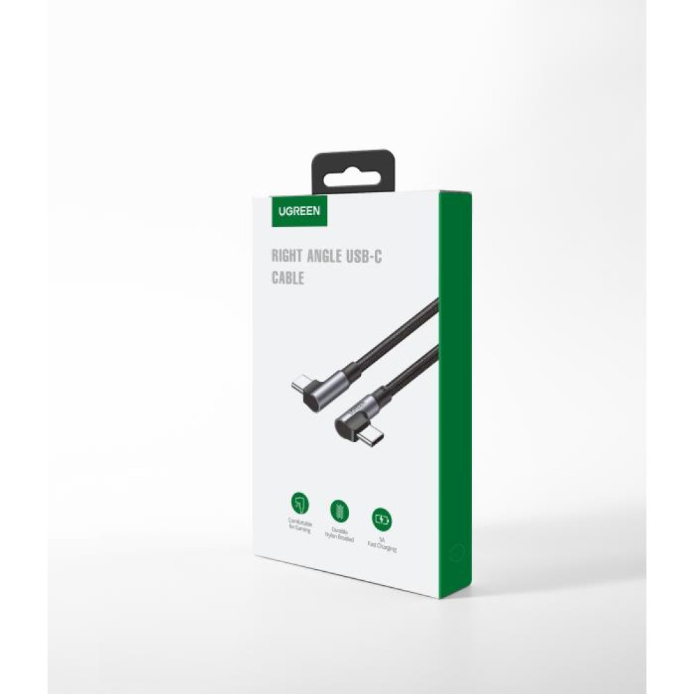 Καλώδιο Φόρτισης UGREEN US335 70698 USB-C σε USB-C PD 100W 2m Γκρί