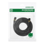 Καλώδιο Δικτύου F/FTP CAT7 UGREEN NW107 11229 0.5m Pure Copper Μαύρο