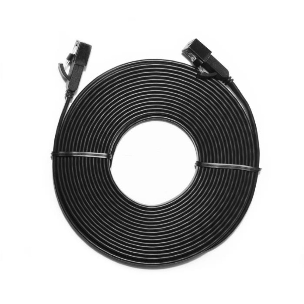 Καλώδιο Δικτύου U/FTP CAT7 UGREEN NW106 11263 5m Flat Pure Copper Μαύρο