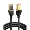 Καλώδιο Δικτύου F/FTP CAT7 UGREEN NW107 11269 2m Pure Copper Μαύρο
