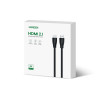 Καλώδιο HDMI M/M 8K/60Hz UGREEN HD140 80401 1m Μαύρο