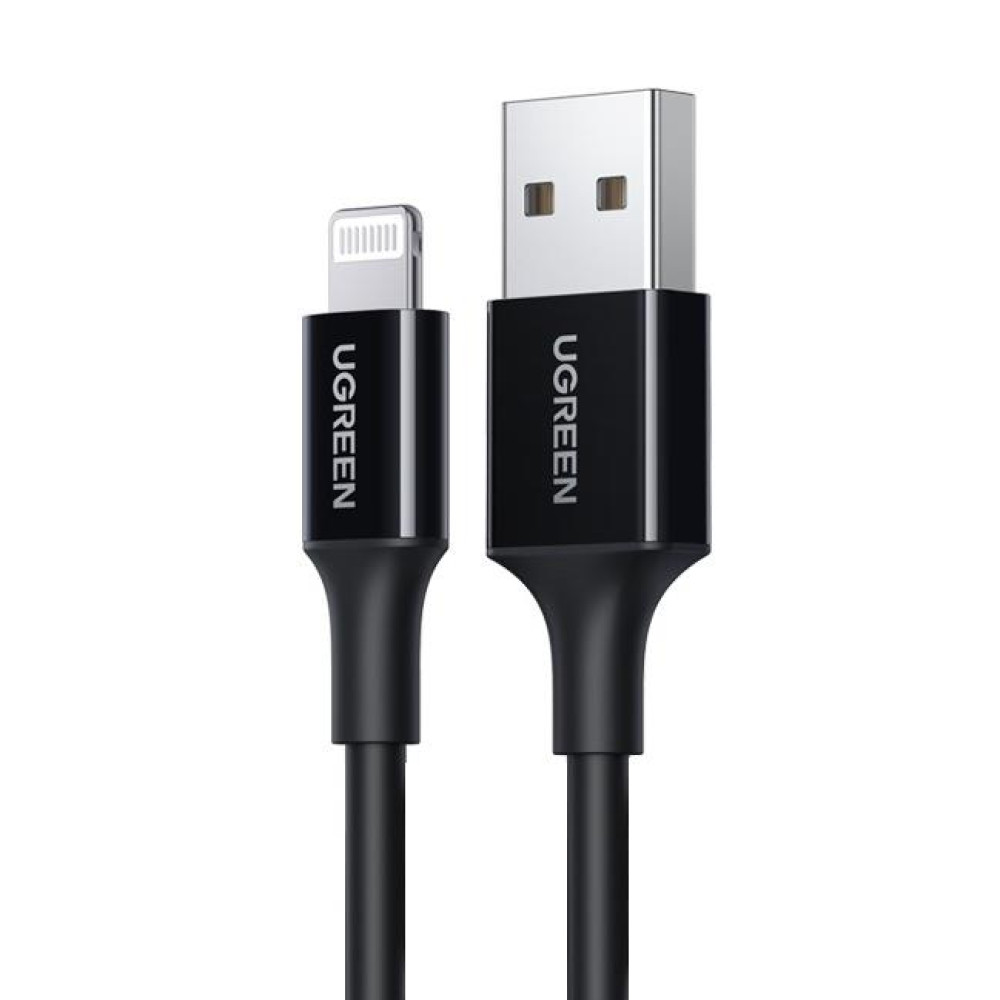 Καλώδιο Φόρτισης UGREEN US155 80822 USB σε Lightning 1m Μαυρό