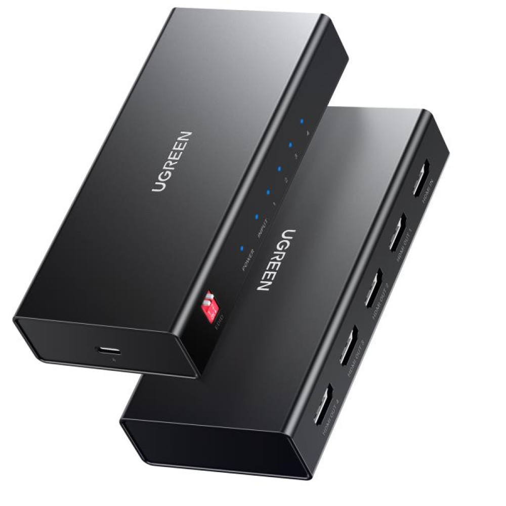 HDMI Splitter 4 θέσεων 4K/60Hz UGREEN CM570 90514