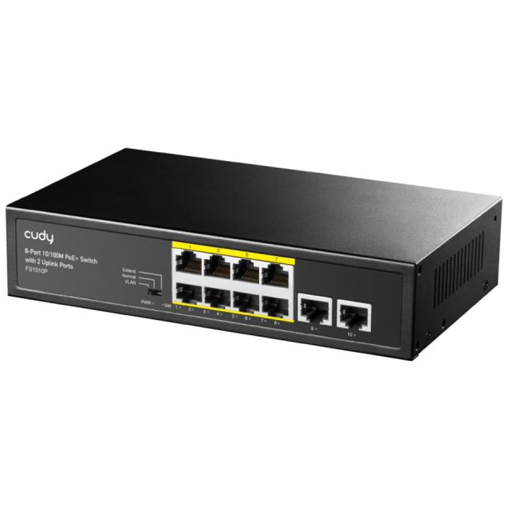 Switch 10 Θέσεων PoE Cudy FS1010P 10/100 Μbps