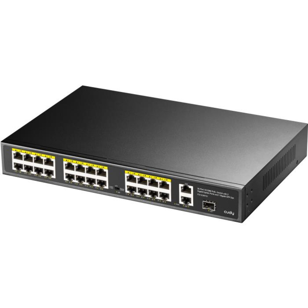Switch 26 Θέσεων PoE Cudy FS1026PS1 10/100 Μbps