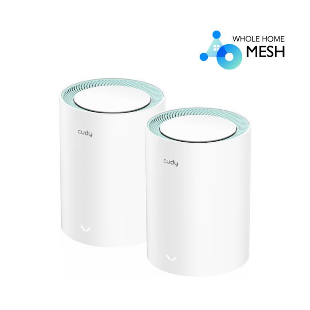 Mesh Cudy M1300 Wi-Fi AC1200 Gigabit (2-Pack)