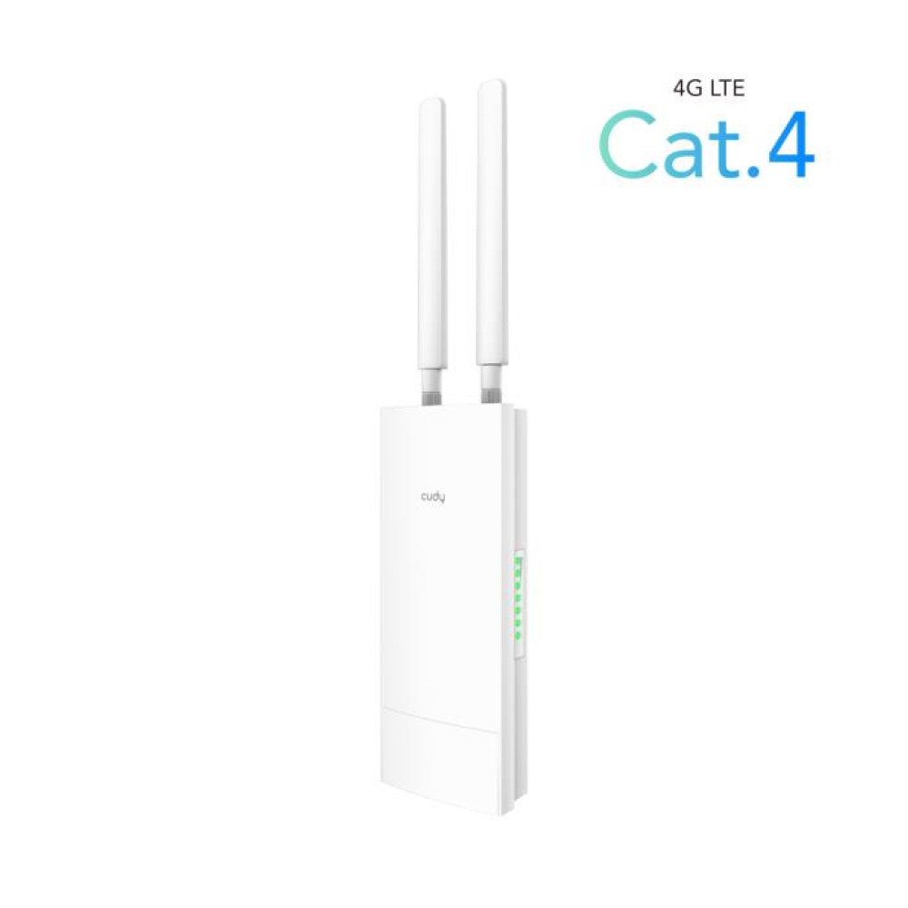 Router 4G Cudy LT400 N300 Cat.4 Εξωτερικού Χώρου