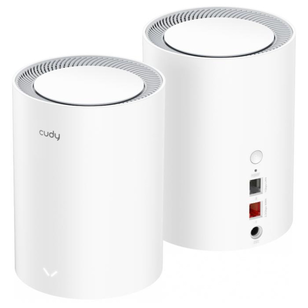 Mesh Cudy M3000 v2.0 Wi-Fi6 AX3000 White (2-Pack)