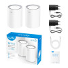 Mesh Cudy M3000 v2.0 Wi-Fi6 AX3000 White (2-Pack)