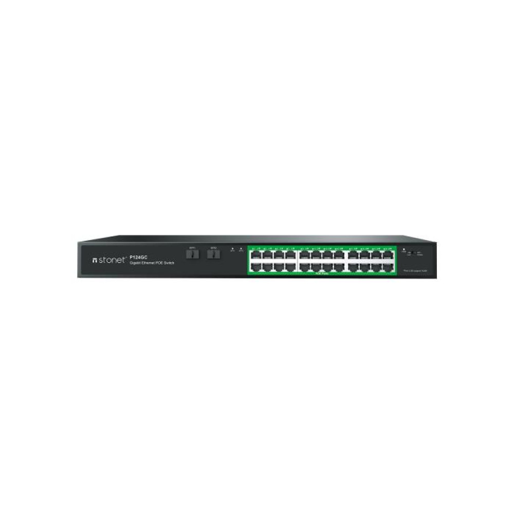 Switch 26 Θέσεων PoE Stonet P124GC Gigabit