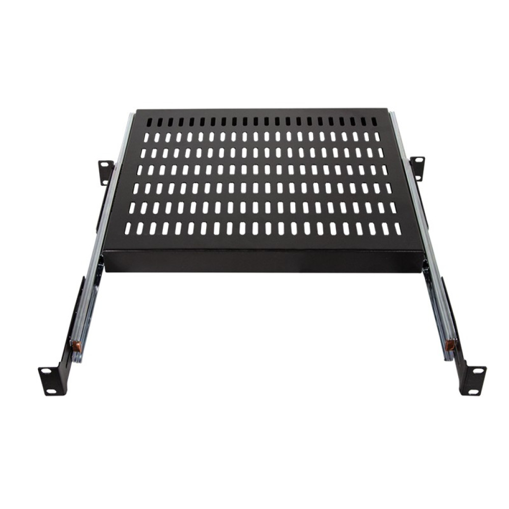 Συρόμενο Ράφι 1U Logilink SF1S45B για Επιδαπέδια Καμπίνα Βάθους 600mm