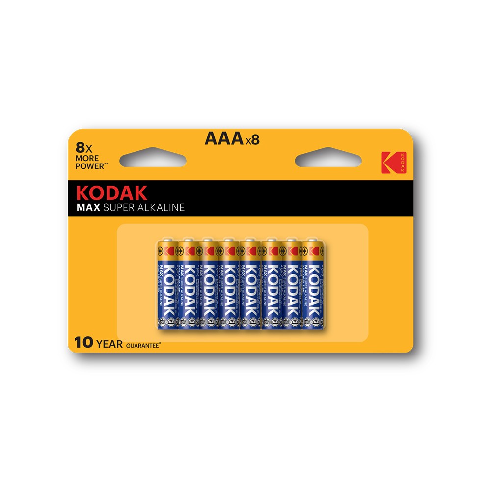 Μπαταρίες Αλκαλικές AAA Kodak LR3 (8τμχ)